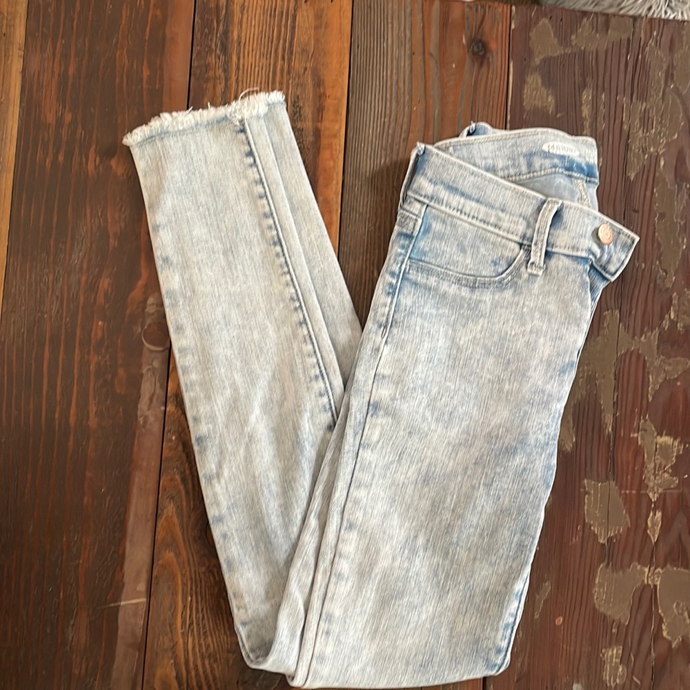 Old navy blue jeans for girls